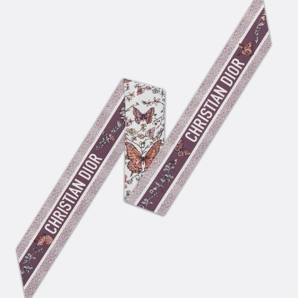 Christian Dior Silk Twilly - Toile du Jouy Papillion by Pietro Ruffo - Picture 4 of 8